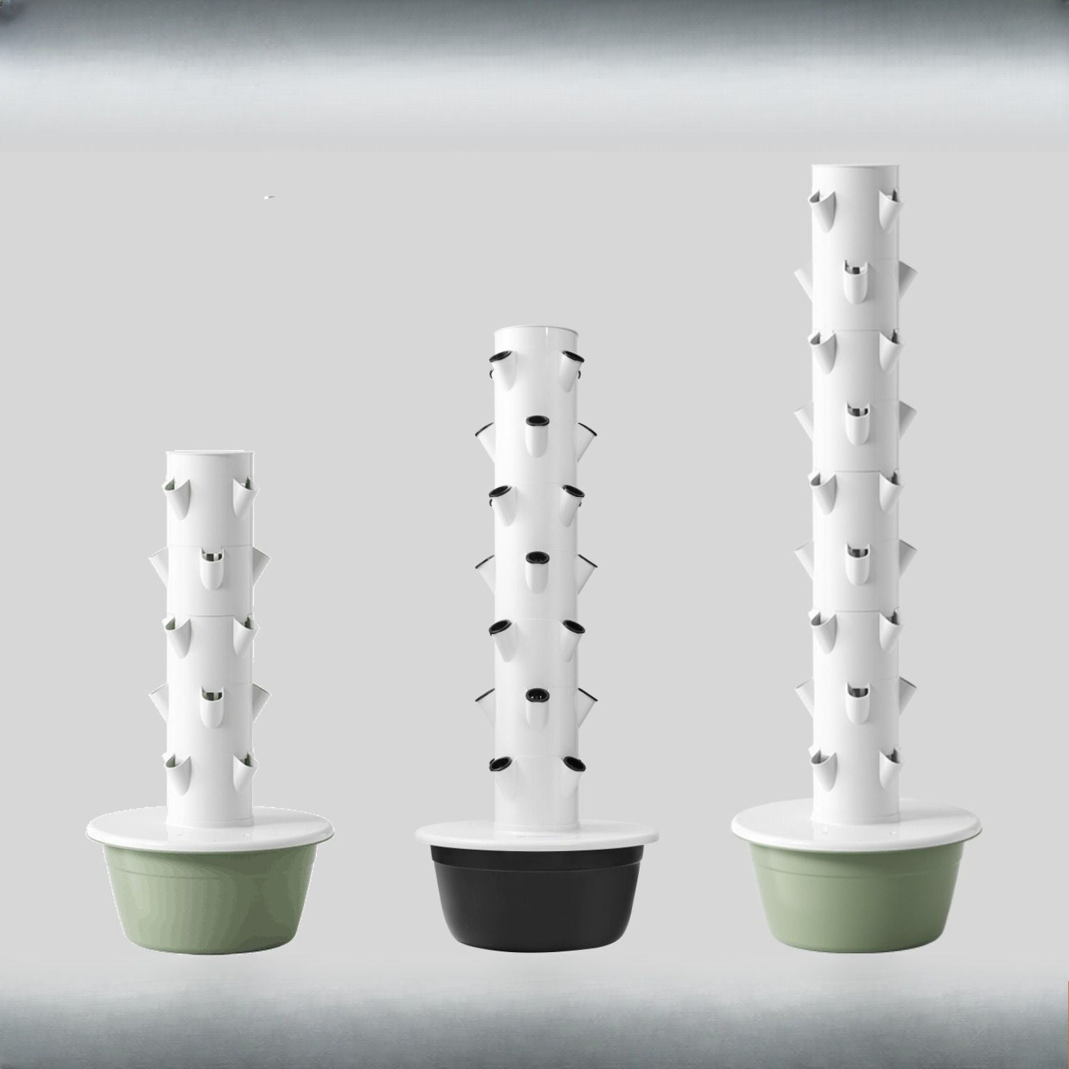 Hydroponic Tower Planter - 1Pc Smart Vertical Hydroponic Tower Soil-free