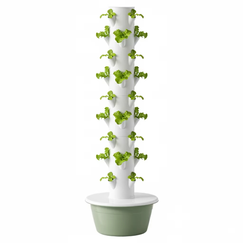 9 Layer Hydroponic Tower Growi - Hydroponic Tower Planter 评论和价格