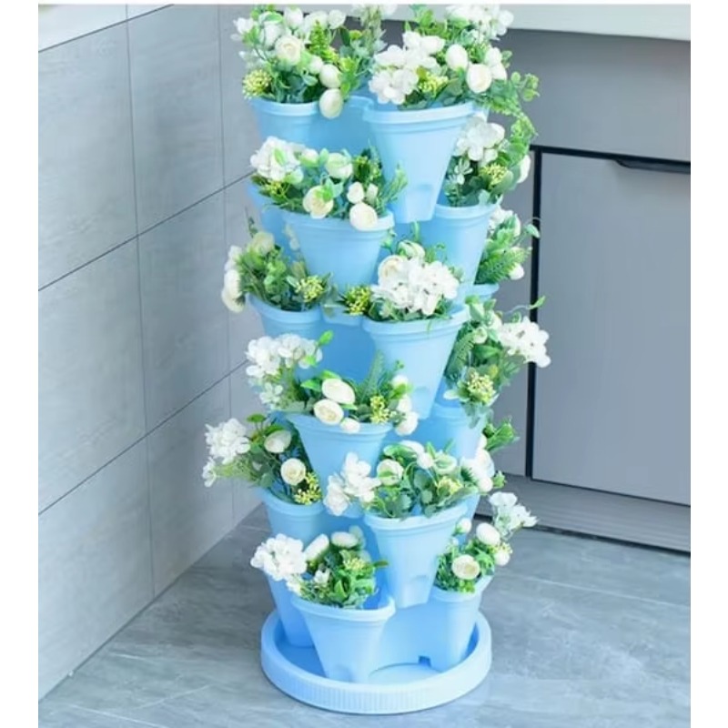Vertical Strawberry Planter St - Hydroponic Tower Planter 评论和价格