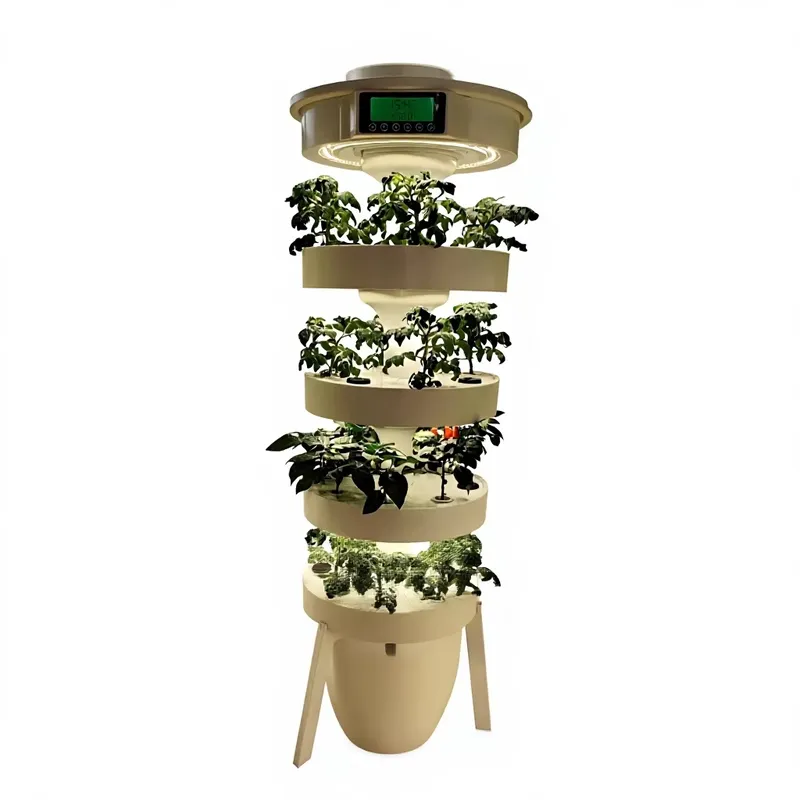 Hezhou Intelligence Hydroponic - Hydroponic Tower Planter 评论和价格