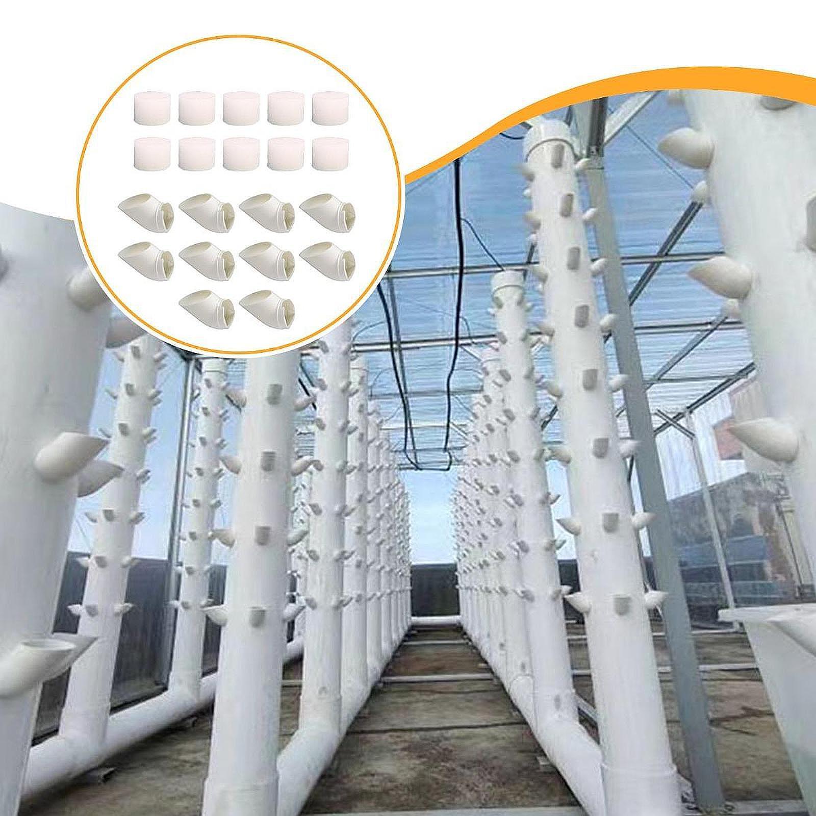 10 Pieces Hydroponic Colonizat - Hydroponic Tower Planter 评论和价格