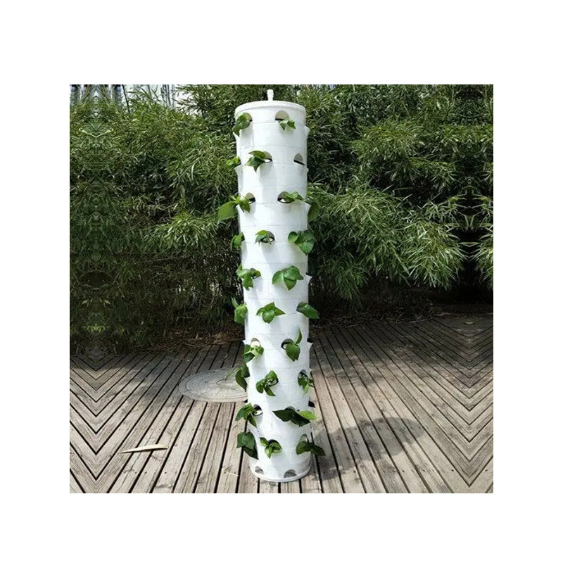 Rotating hydroponic tower, soi - Hydroponic Tower Planter 评论和价格