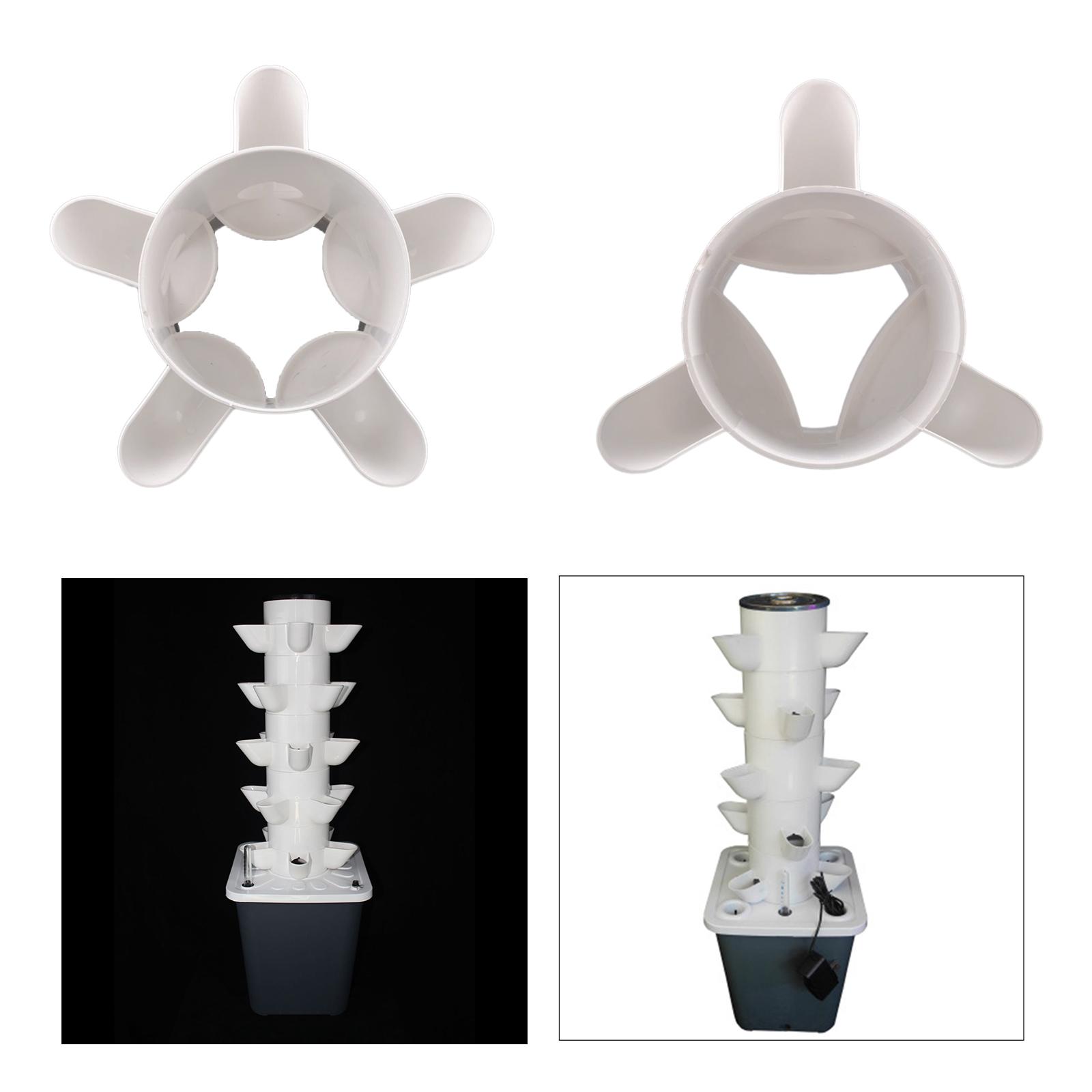 3/5 Hole Detachable PP Coloniz - Hydroponic Tower Planter 评论和价格
