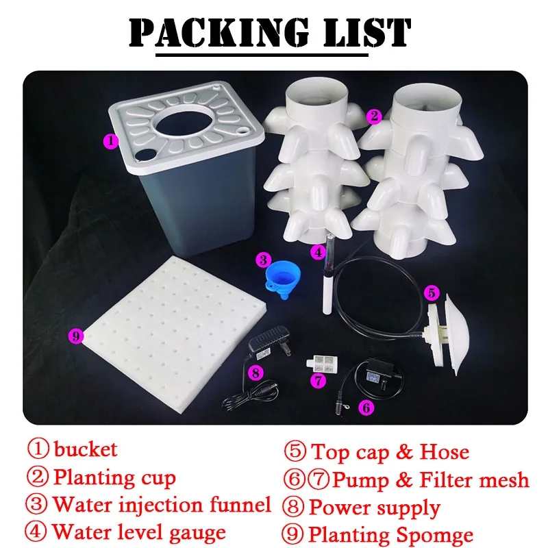 Vertical Hydroponic Tower Gree - Hydroponic Tower Planter 评论和价格