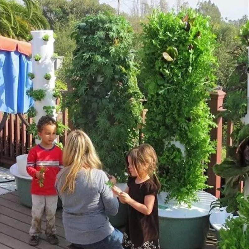 Vertical Hydroponic Grow Tower - Hydroponic Tower Planter 评论和价格